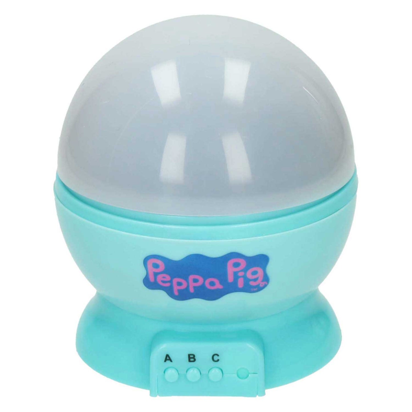 Speelgoedland peppa pig ledlamp glitter dome