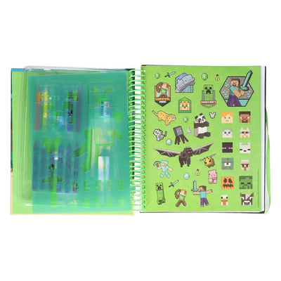 Speelgoedland minecraft super activiteitenboek met stickers