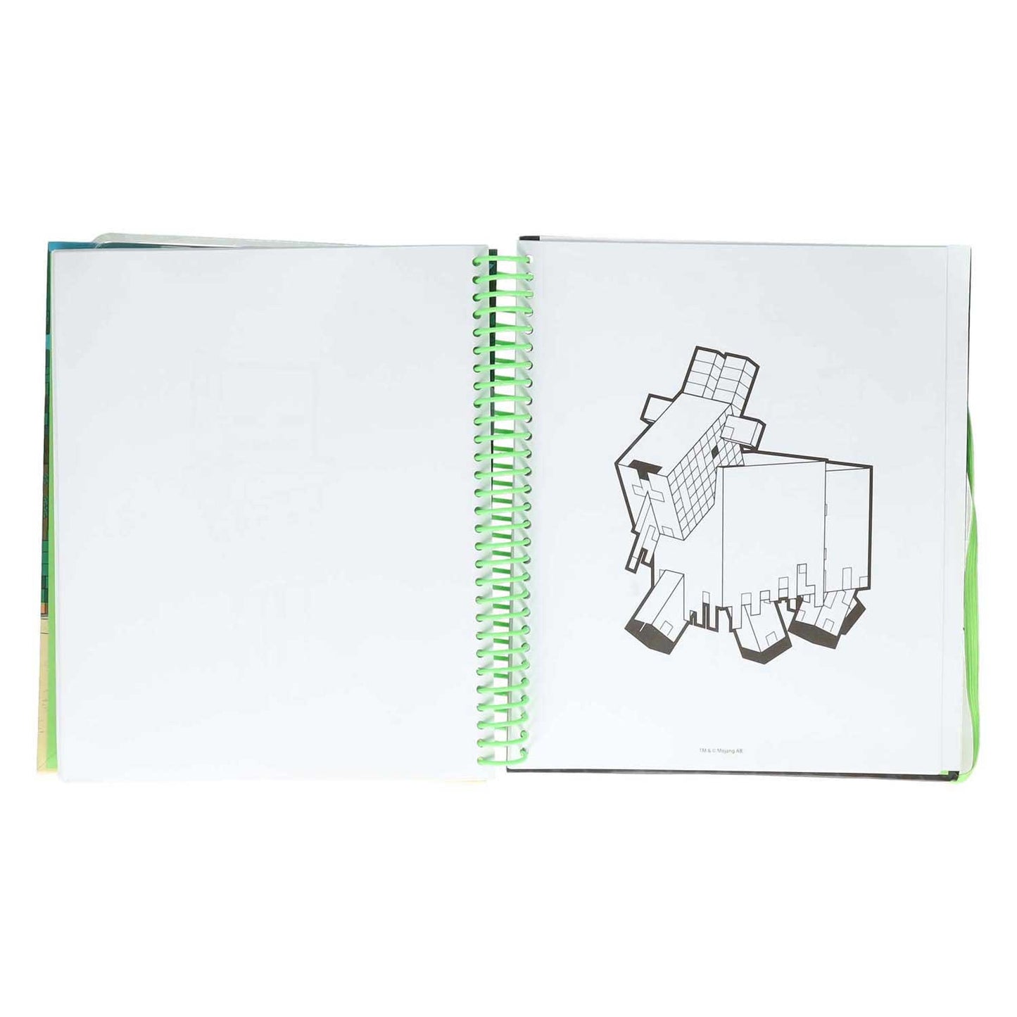 Merkloos sans marque minecraft super activiteitenboek met stickers