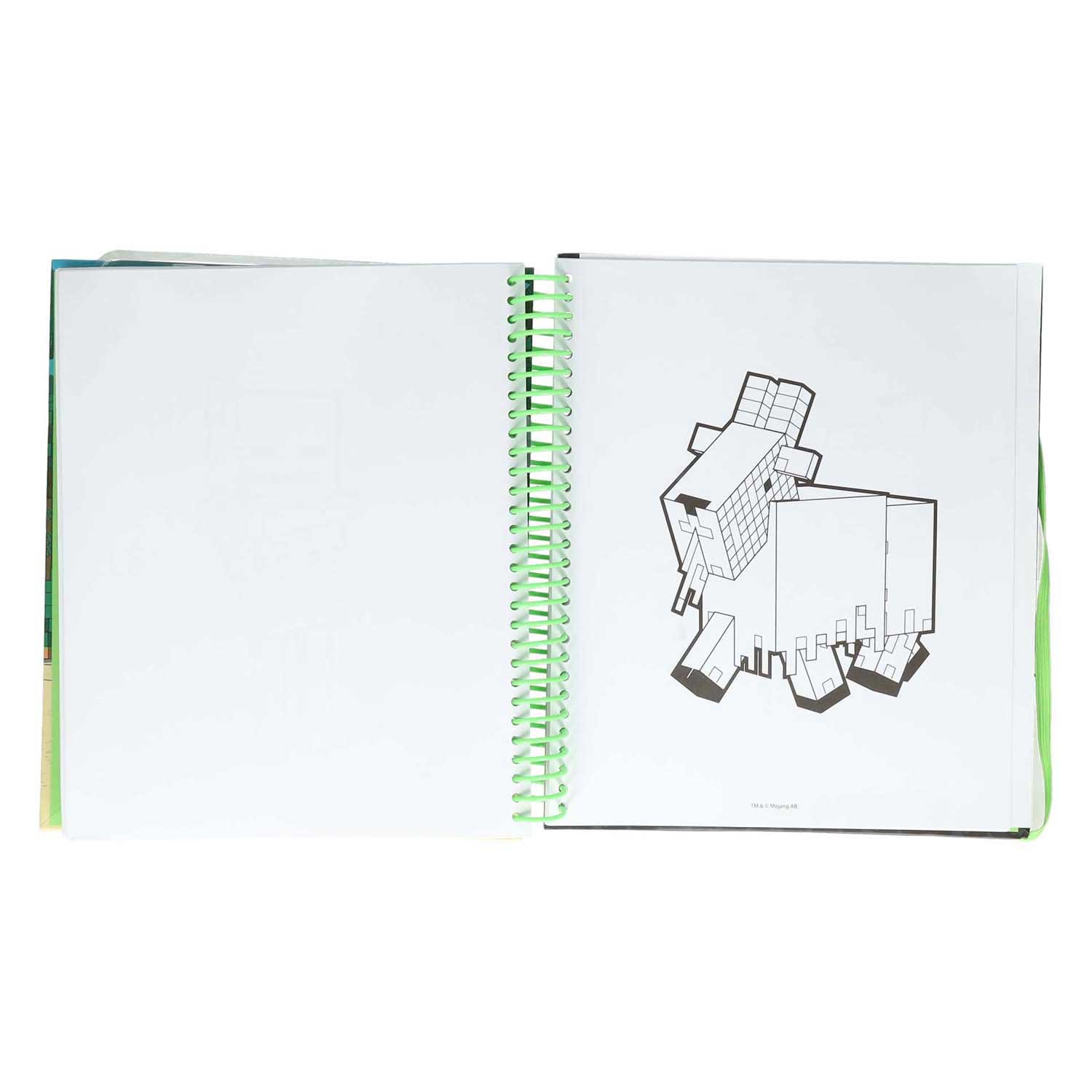 Speelgoedland minecraft super activiteitenboek met stickers