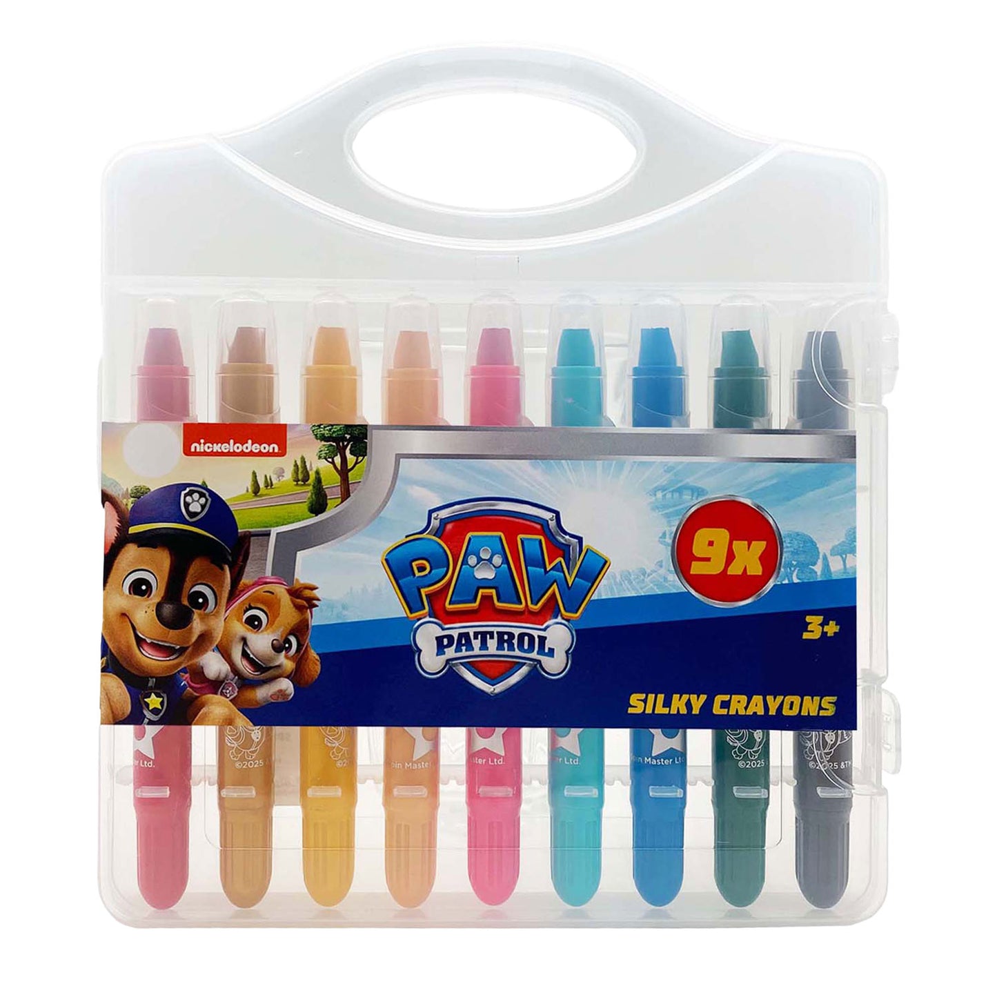 Speelgoedland paw patrol silky gel krijtjes