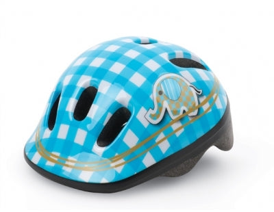 PolispGoudt kinderhelm Elephant. maat: XXS (44 48 cm), kleur: wit Blauww