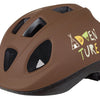 Polisport kinder helm adventure xs 46-53 cm bruin