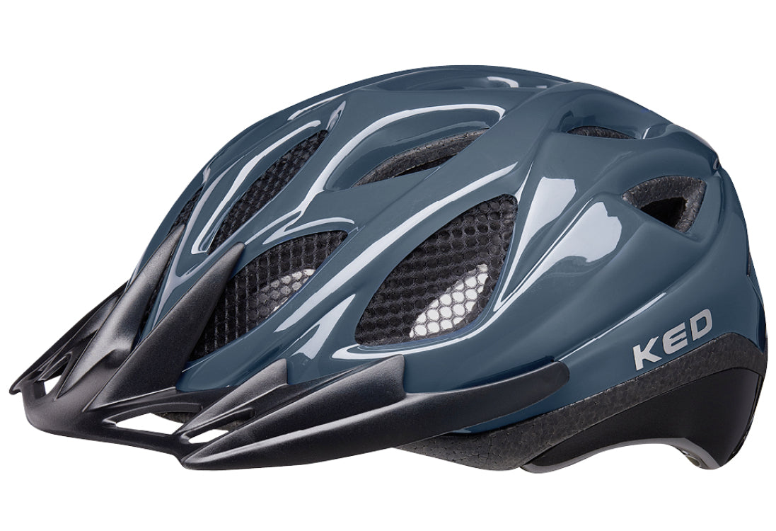 Fietshelm KED Tronus L 57-63 cm - deep Blauw