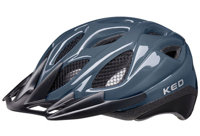Fietshelm KED Tronus L 57-63 cm - deep Blauw