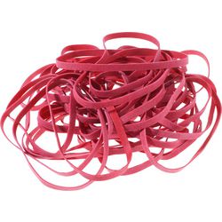 Elastieken office depot 500 g rood