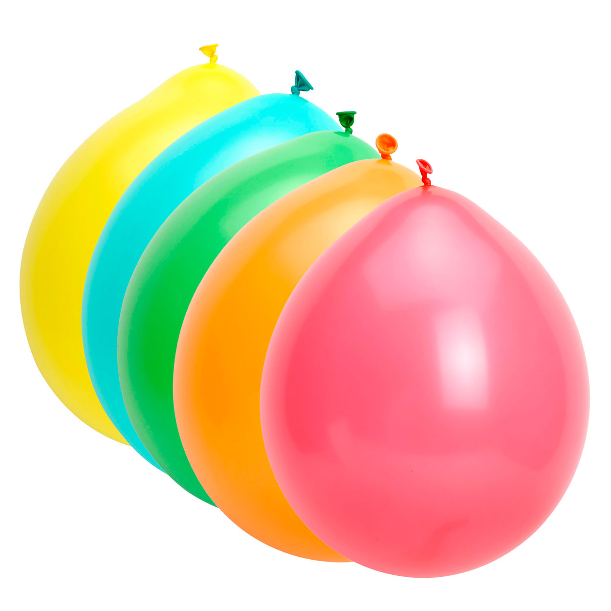 Folat bv gekleurde ballonnen - 10 ballonnen