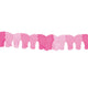 Folat bv papieren slinger - roze
