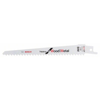 Bosch accessoires 5x reciprozaagblad heavy voor hout en metaal s1111df - 2608656261