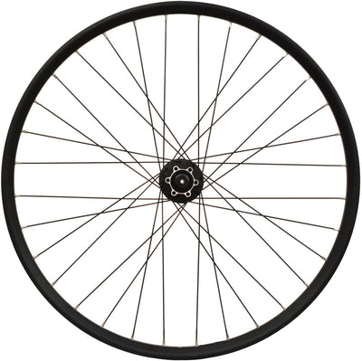 Custom made 29 shimano 6-bolt deore fh-m525 rodi black rock rear wheel