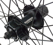 Custom made 29 shimano 6-bolt deore fh-m525 rodi black rock rear wheel - afbeelding 2