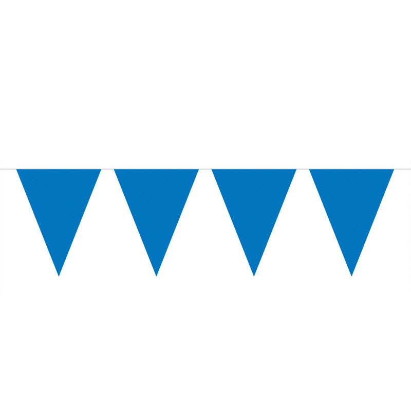 Folat bv blauwe mini vlaggenlijn, 3mtr.