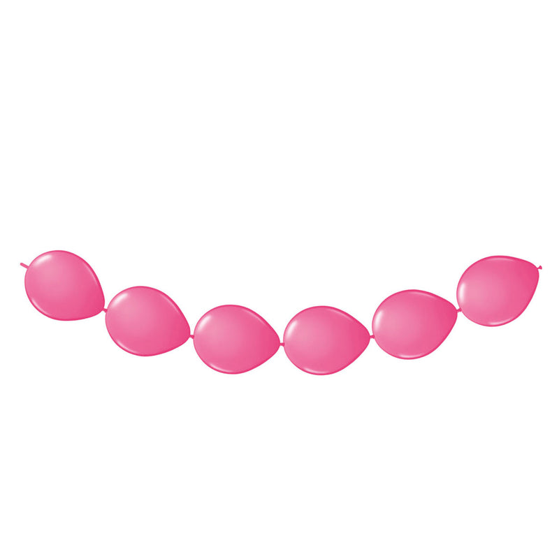 Folat bv magenta knoopballonnen, 8st.