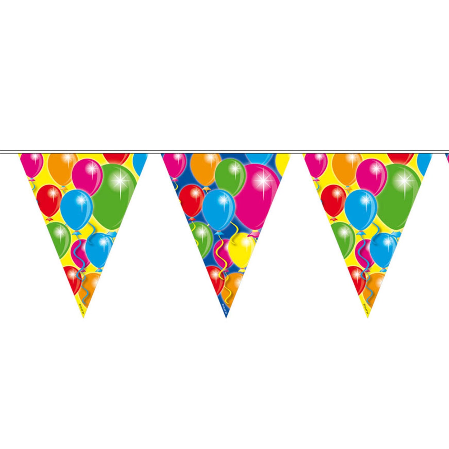 Folat bv vlaggenlijn ballonnen, 10mtr.