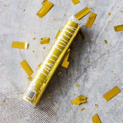 Folat bv party popper goud