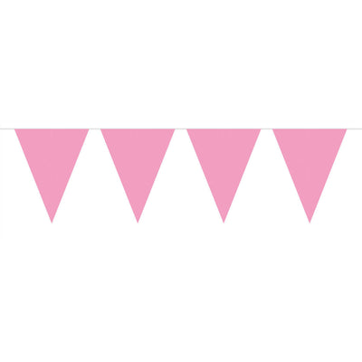 Folat bv vlaggenlijn xl roze, 10mtr.