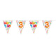 Folat bv vlaggenlijn confetti 3 jaar, 10mtr.