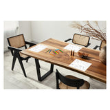 Folat bv inkleurbare placemats unicorns rainbows, 6st. - afbeelding 2