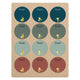 Folat bv cadeau naamstickers sint en piet, 12st.