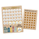 Folat bv sinterklaas aftelkalender met stickers welkom sint piet