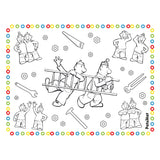 Folat bv buurman buurman placemats kleurplaten, 6st. - afbeelding 1