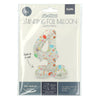 Folat bv staande folieballon joyful party cijfer 4 -72cm