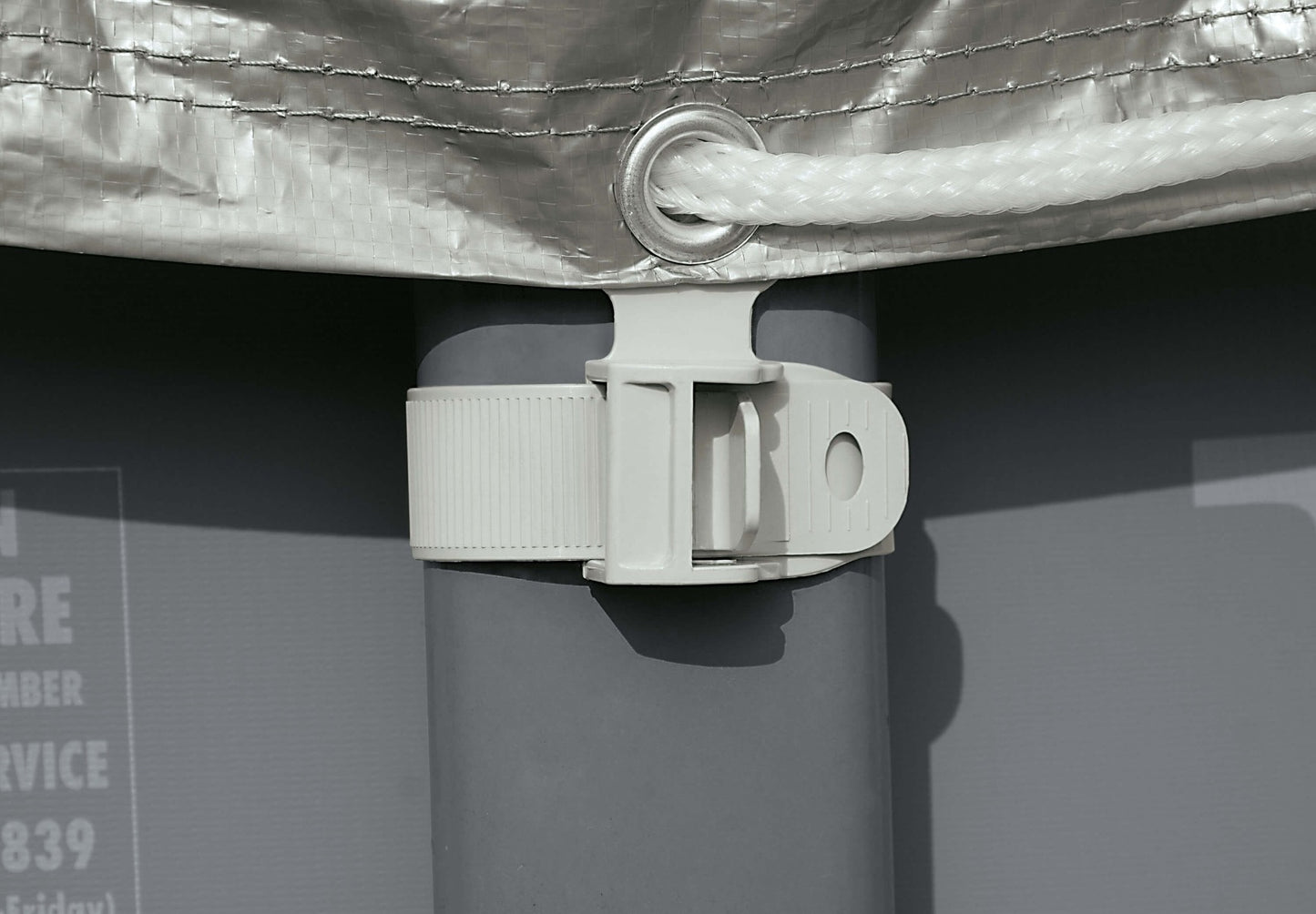Intex afdekzeil deluxe voor frame zwembaden-Frame zwembaden ø 549 cm