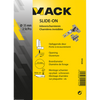 Mack 1015220 - 2 inboorscharnieren slide on 35mm 110° opliggende deur | 10 stuks