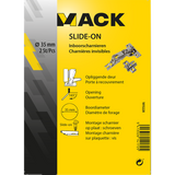Mack 1015228 - 2 inboorscharnieren slide on 35mm 165° opliggende deur | 10 stuks - afbeelding 6