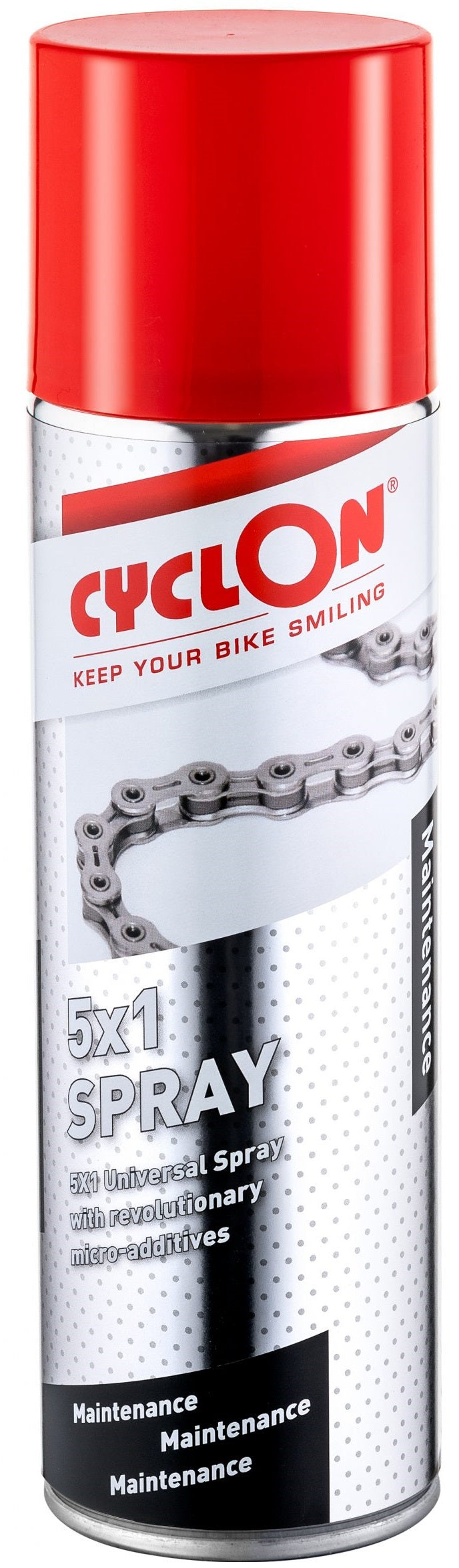 Cyclon p.t.f.e. multi smeermiddel 5x1 in spuitbus 500ml