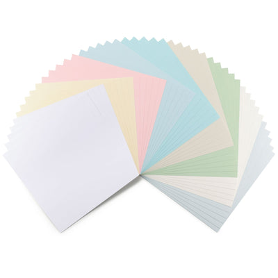 Florence • linnenkarton 250g 30,5x30,5cm pastel 45x