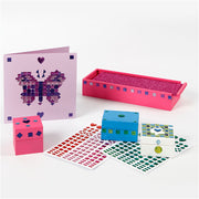 Https: www.cchobby.nl mozaiek-stickers-d-8-14-mm-vel-11x16-5-cm-diverse-kleuren-10-vel-1-doos - afbeelding 2