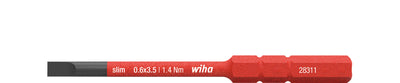 Wiha 283110035 bit slimbit electric sleufkop 3.5 mm x 75 mm - 41159