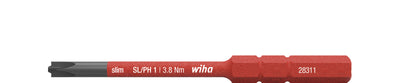 Wiha 2831131 bit slimbit electric plusmin phillips sl ph1 x 75 mm - 34587