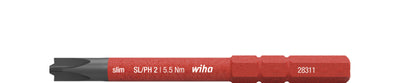 Wiha 2831132 bit slimbit electric plusmin phillips sl ph2 x 75 mm - 34588