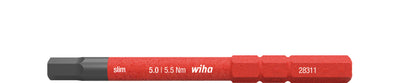 Wiha 283118050 bit slimbit electric zeskant 5.0 mm x 75 mm - 37226
