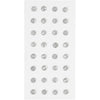 Creativ company strasstenen, d 8 mm, zilver, 32 stuk 1 doos