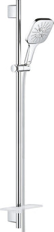 Grohe rainshower smartactive cube 130 douchestangset - 90 cm - met zeepschaal - chroom - 26587000