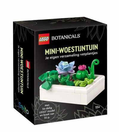 De ballon lego botanicals mini woestijn tuin