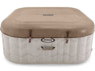 Intex opblaasbare spa | 4-persoons chevron deluxe