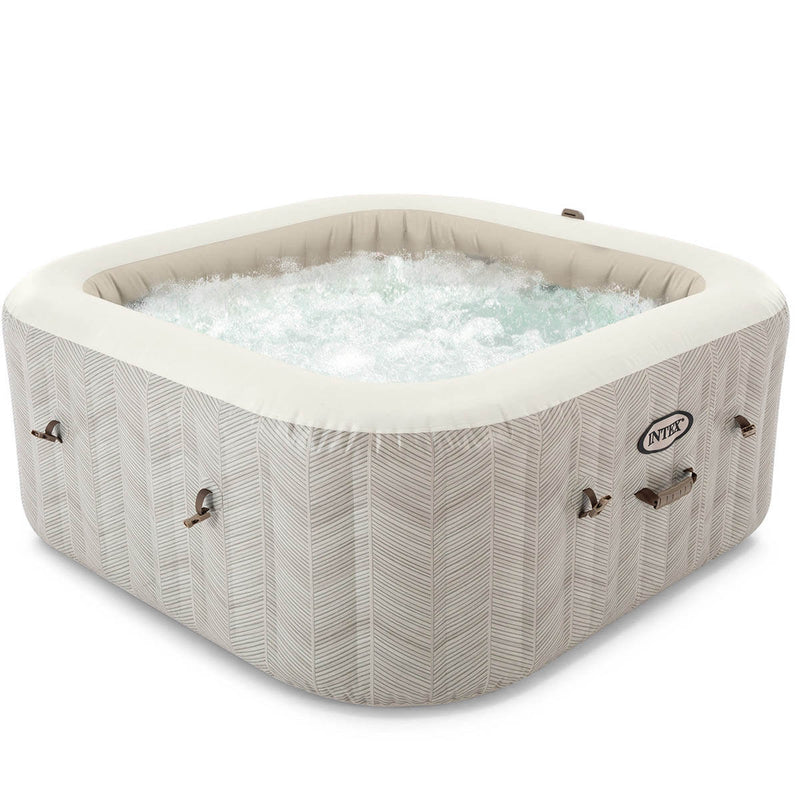Intex opblaasbare spa | 4-persoons chevron deluxe