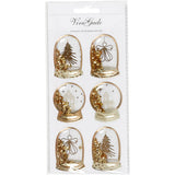 Https: www.cchobby.nl shaker-stickers-engel-boom-en-huizen-afm-49x32-45x36-mm-goud-6-stuk-1-doos - afbeelding 2