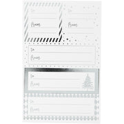 Https: www.cchobby.nl stickers-vel-9x14-cm-afm-42x39-84x29-mm-zilver-wit-4-vel-1-doos - afbeelding 1