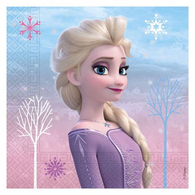 Globos papieren servetten fsc frozen 3 wind spirit, 20st.