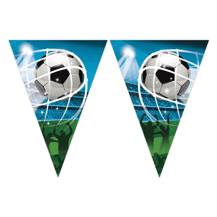 Globos papieren vlaggenlijn fsc voetbal fans, 3mtr.