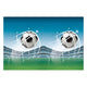 Globos tafelkleed voetbal fans, 120x180cm