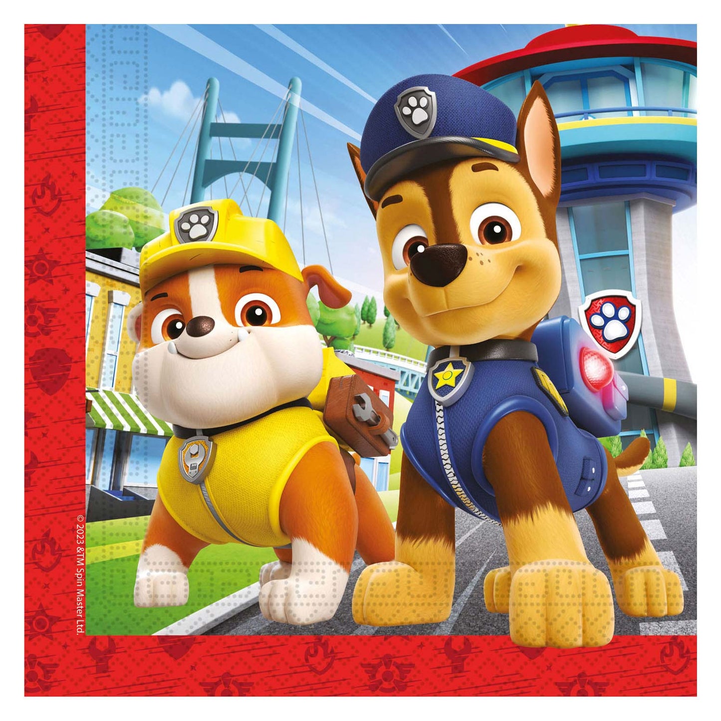 Papieren Servetten FSC PAW Patrol Rescue Heroes, 20st.