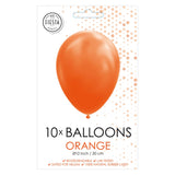 Globos ballonnen oranje 30cm, 10st. - afbeelding 2