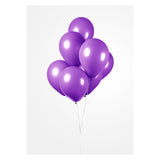 Globos ballonnen paars 30cm, 10st. - afbeelding 2