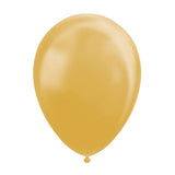 Globos ballonnen metallic goud 30cm, 10st. - afbeelding 1